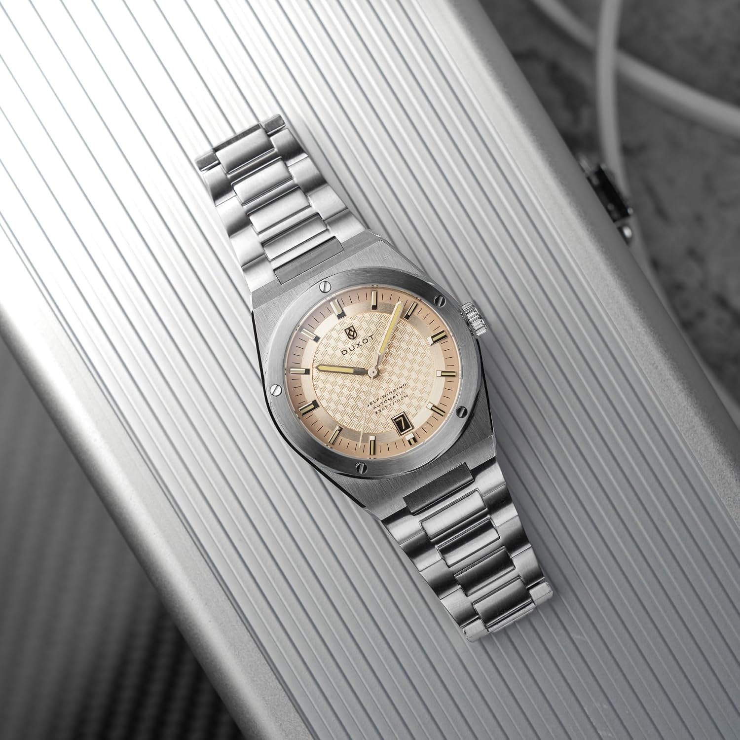 Men’s 40mm Bastia Automatic Limited Edition Watch with Stainless Steel Bracelet