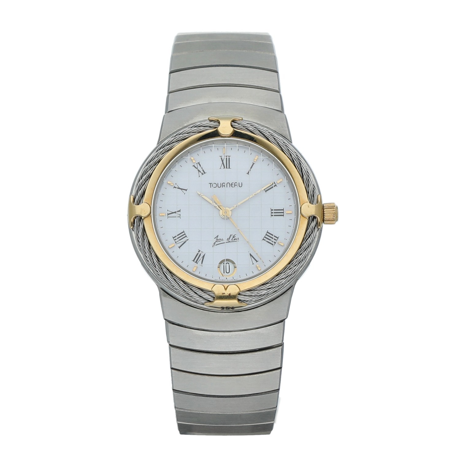 Tourneau Jean D’Eve Spinnaker Two Tone Stainless Steel Swiss Quartz Ladies Watch