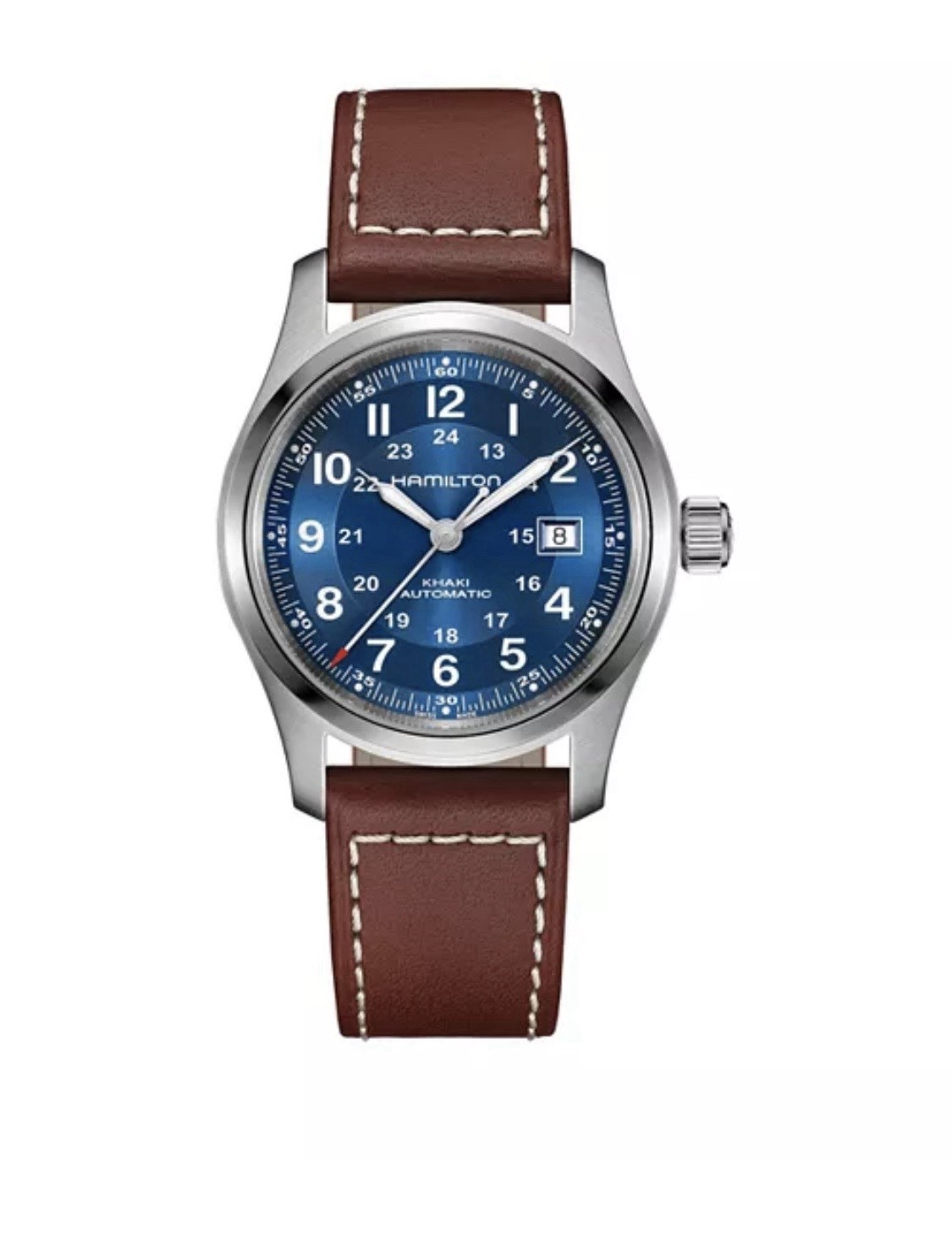 New Hamilton Khaki Field Auto 38MM Blue Dial Men’s Watch H70455540