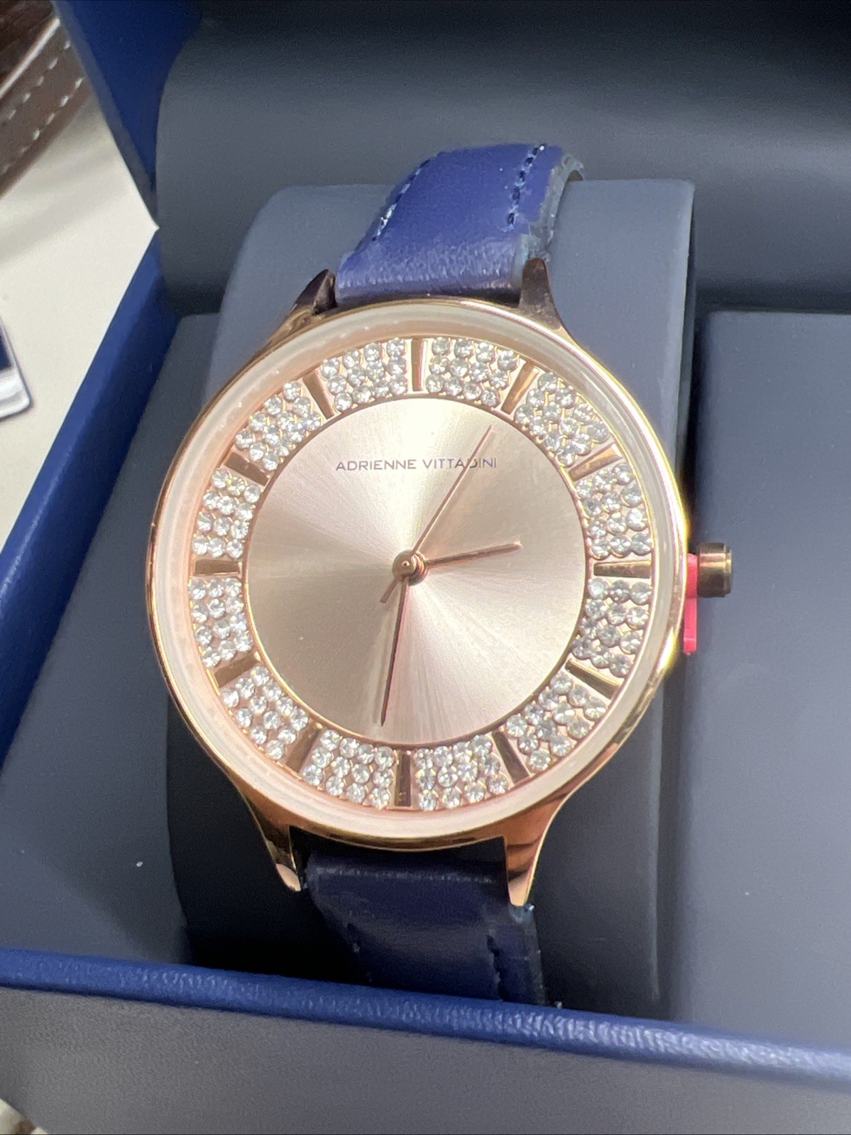 ADRIENNE VITTADINI DESIGNER WATCH Navy For Women’s