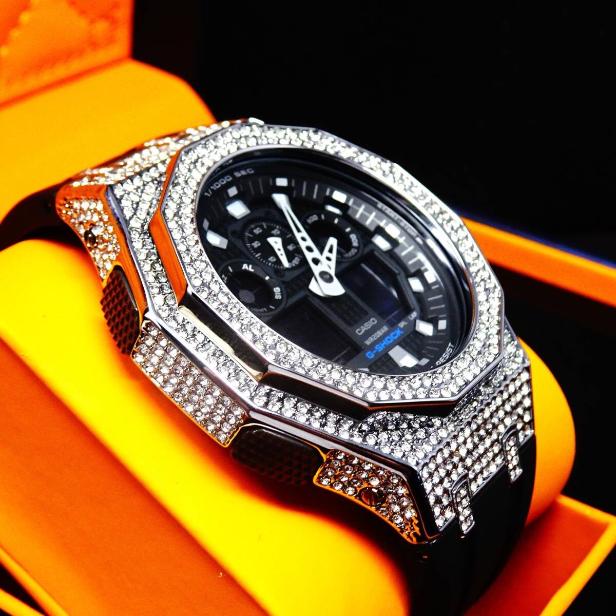〓New〓mod Casioak〓G-Shock custom watch〓Regular GA100B body included〓Aftermarket