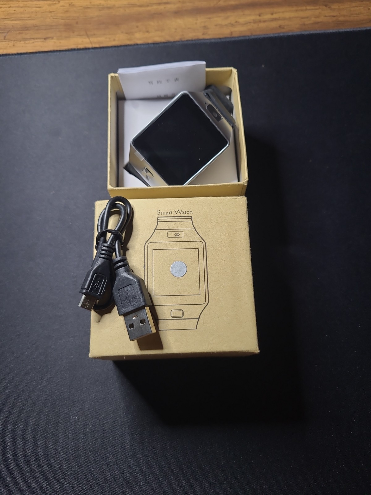 Generic Smart Watch Support SIM Card Phone Camera Sync Android IOS