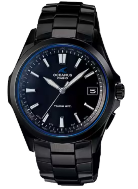 【CASIO】OCEANUS OCW-S100B-1AJF Tough Solar Radio Titanium Japan Model New DDP
