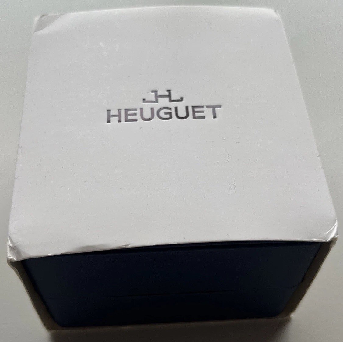 Heuguet Mark 1 Automatic Openworked Wrist Watch Men’s Gold Stainless Steel Boxed