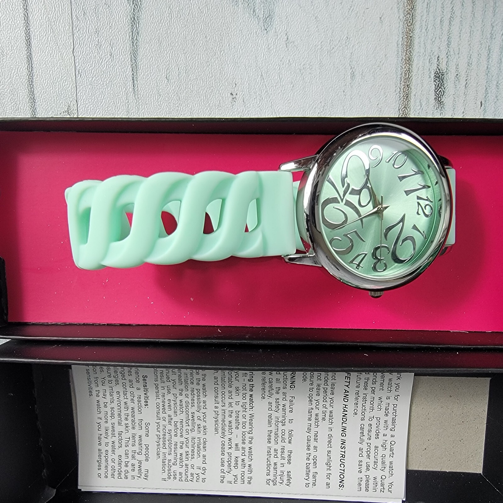 Women’s Quartz PP Original Two Tone Bracelet 26mm Case Jewelry Clasp Wrist Watch