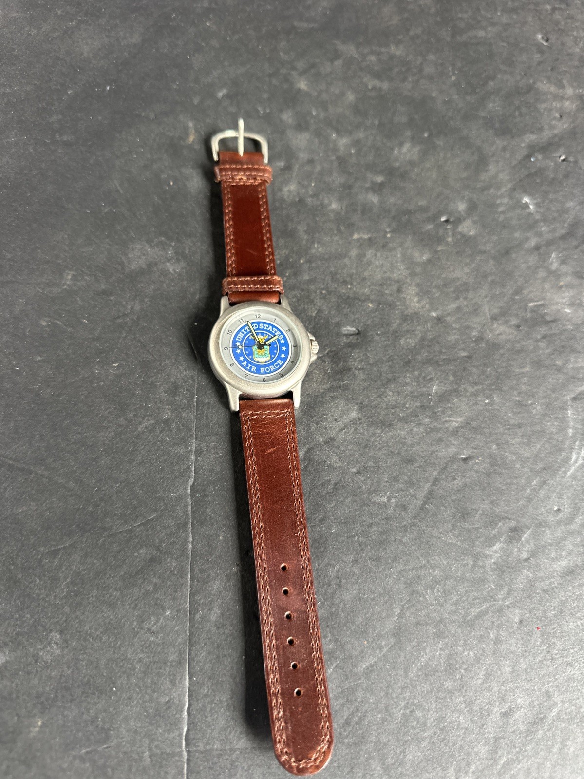 United States Air Force Logo Watch Blue Peacock Co USA Military Wristwatch #M4
