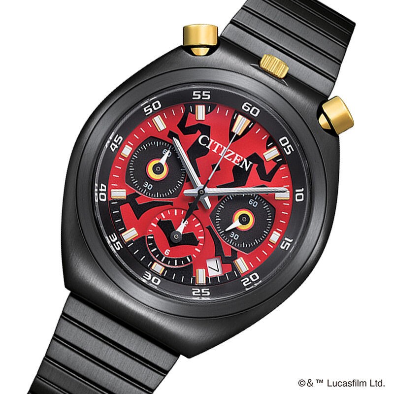 Citizen Men’s Watch Star Wars Darth Maul Tsuno Chrono Black Bracelet AN3668-55W