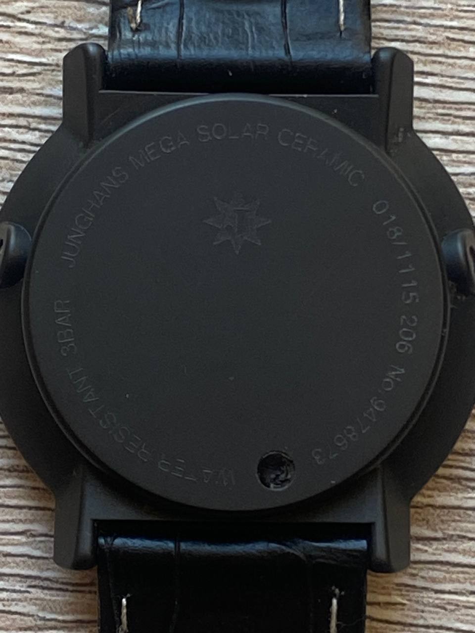 Junghans mega solar wristwatch