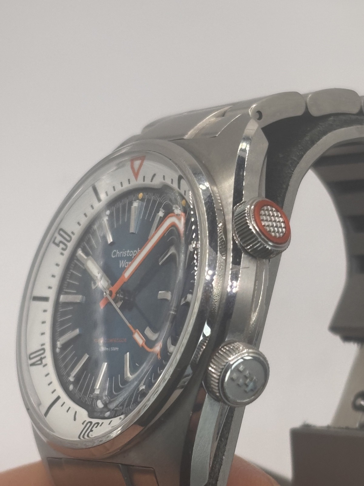 Christopher Ward C65 Super Compressor Aqua Blue (10/2020) WH1734R