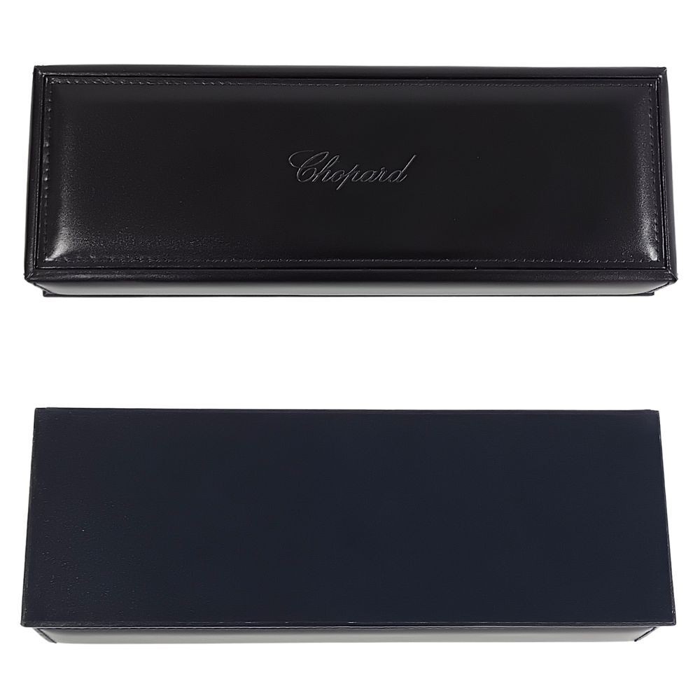 Chopard Watch Box Navy Genuine Case for Men 26.5cm Vintage Used