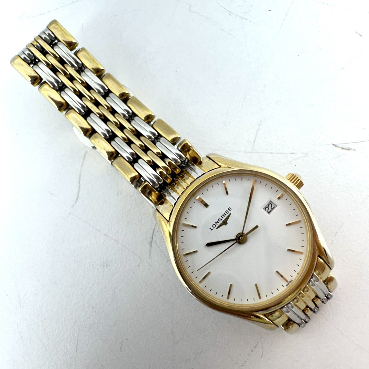 Longines Lyre Champagne Dial 25mm Watch L4.259.2! (WMP018785)