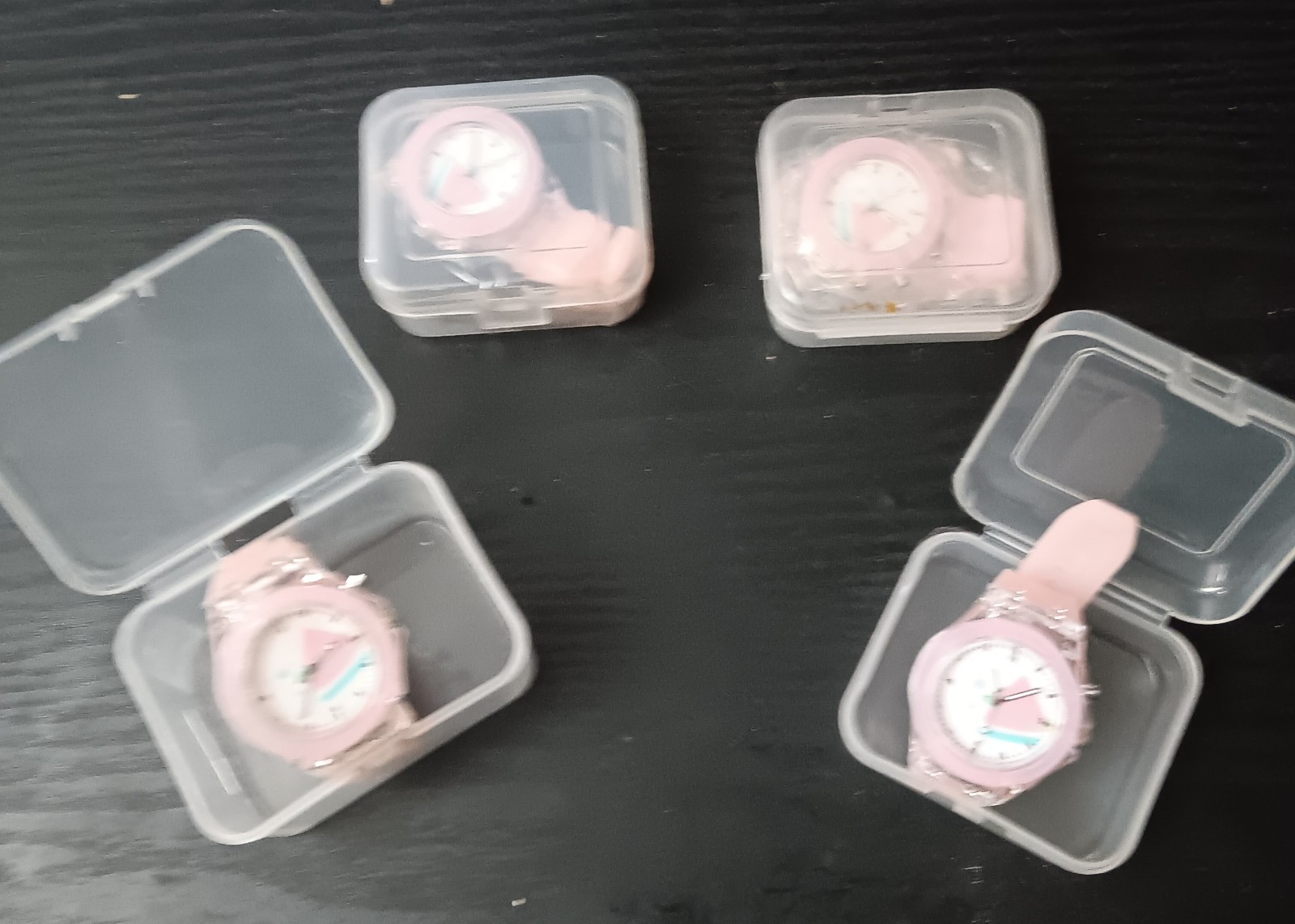 PINK FASHION STYLE KIDS WATCHES (EACH)