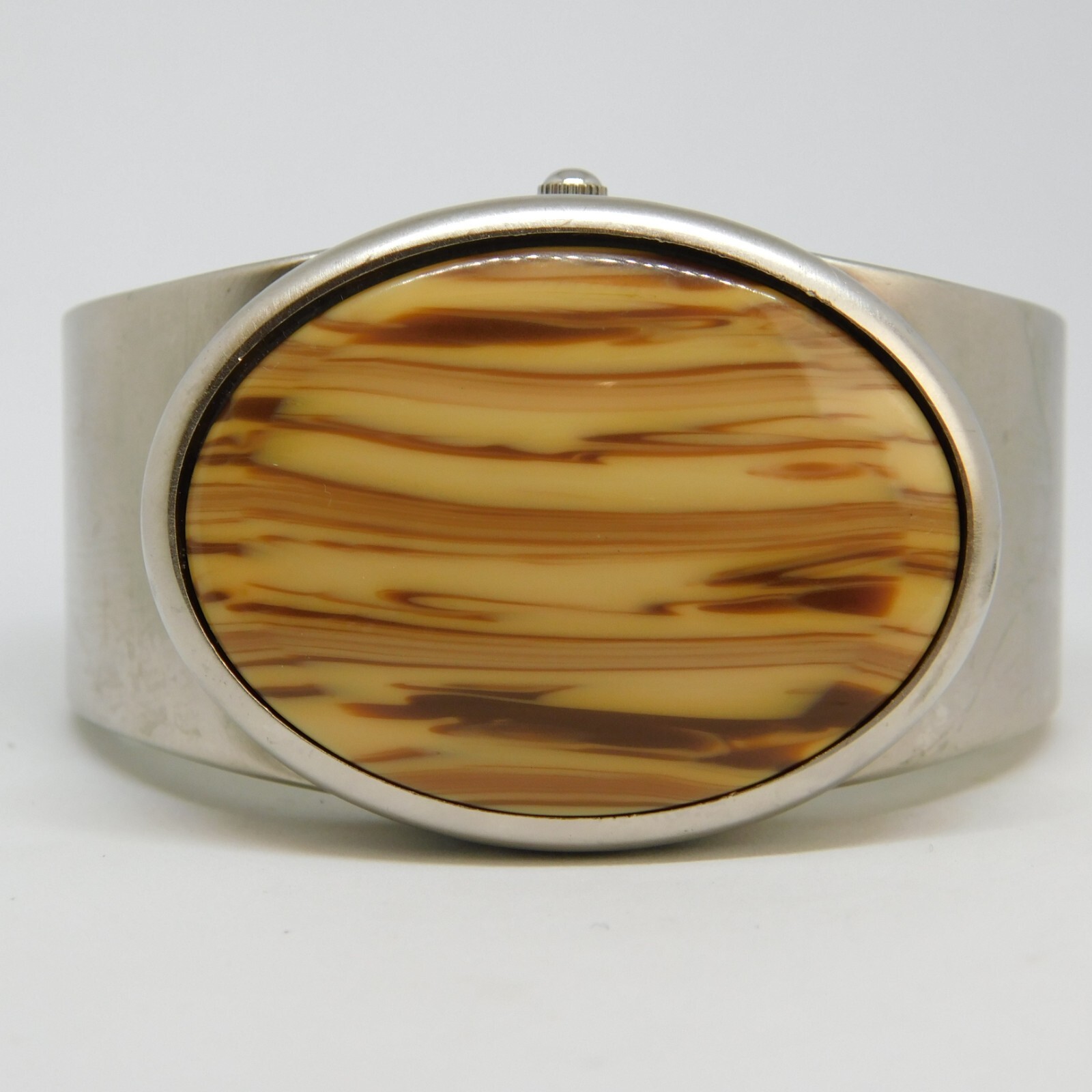 Chico’s SR626SW Cuff Bracelet Quartz Analog Women’s Watch Sz. 6 1/4″ New Battery