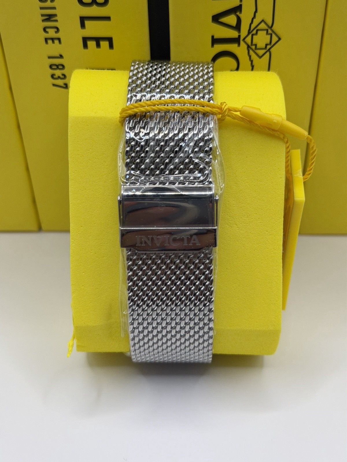 Invicta Men’s Automatic Skeleton Dial Watch – Black/Gray, Steel Bracelet