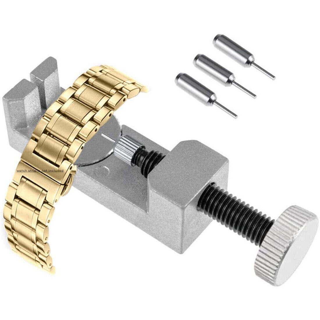 Metal Adjustable Watch Band Strap Bracelet Link Pin Remover Repair Tool Kit US