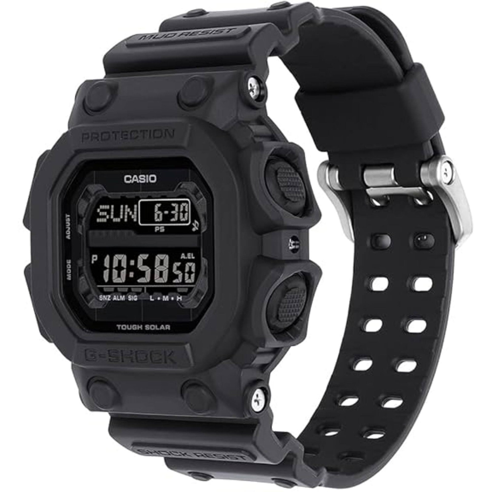 Casio Men’s Watch G-Shock World Timer Digital Dial Black Resin Strap GX56UBB-1