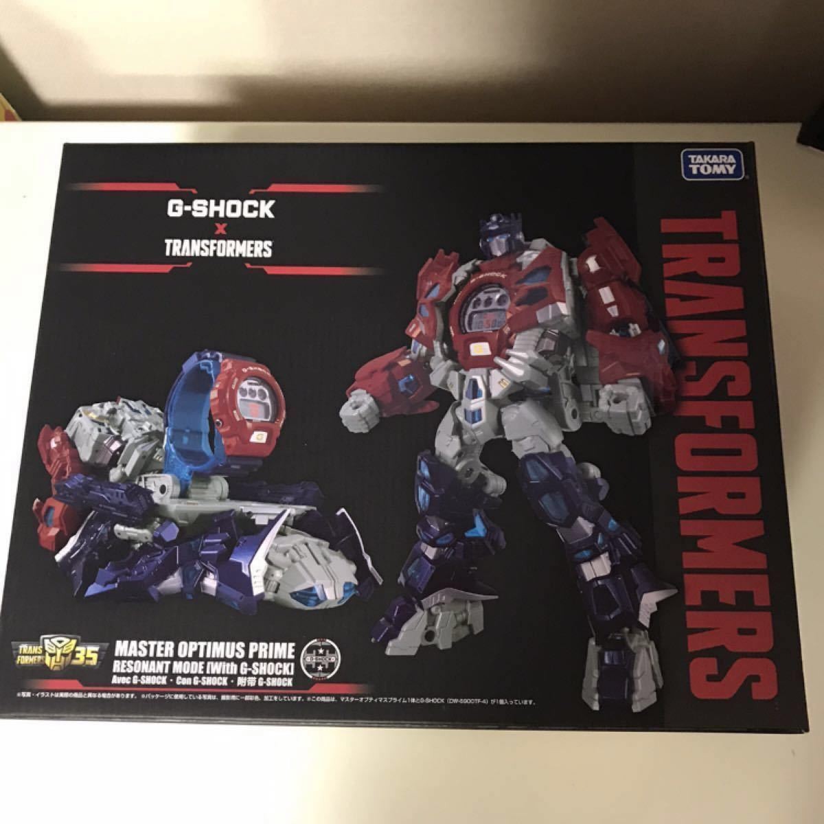 G-SHOCK × TRANSFORMERS Master Optimus Prime Resonant Mode DW-6900TF-SET