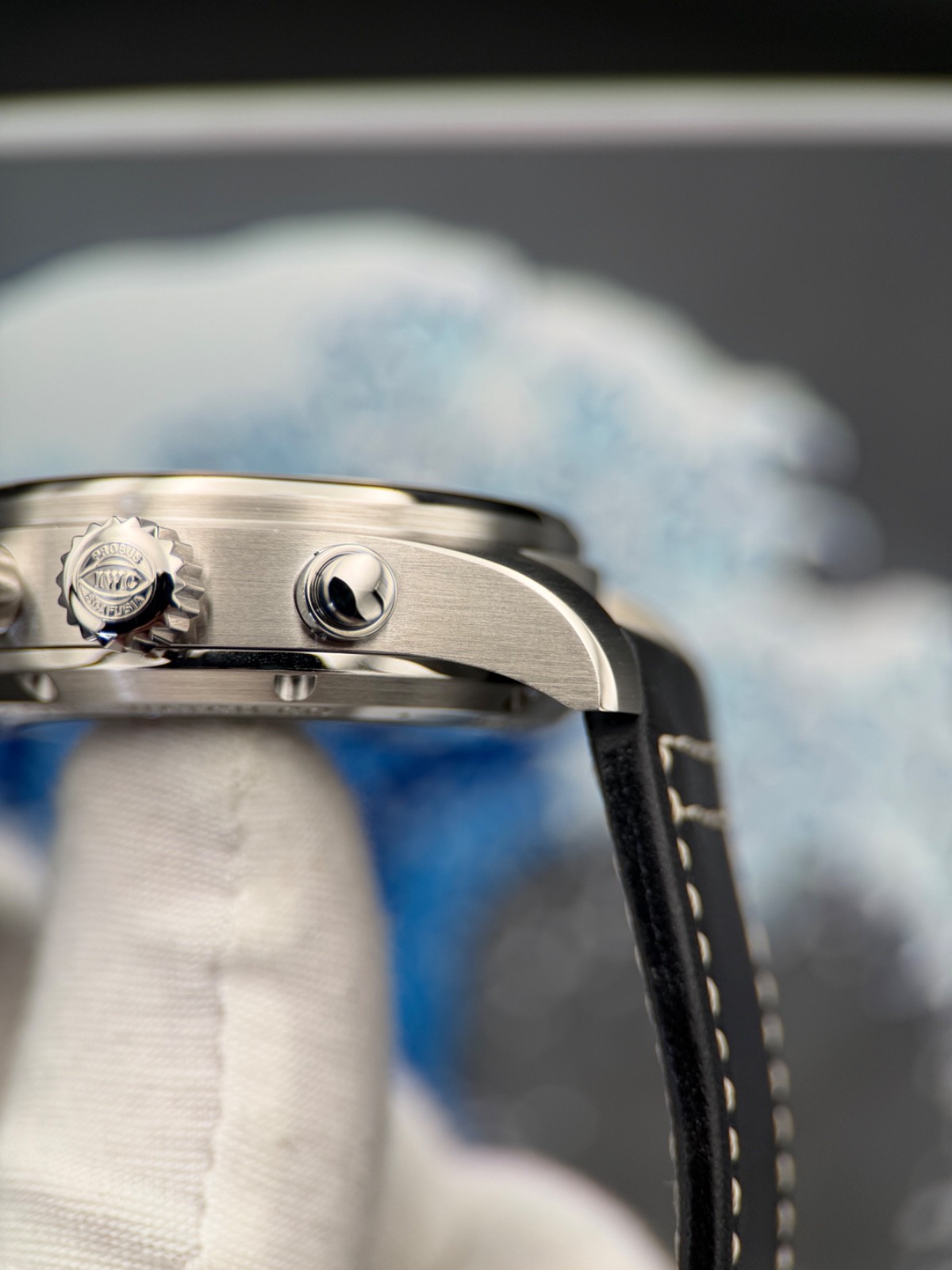 IWC Pilot’s Watch Chronograph Blue Dial – Stainless – IW388101
