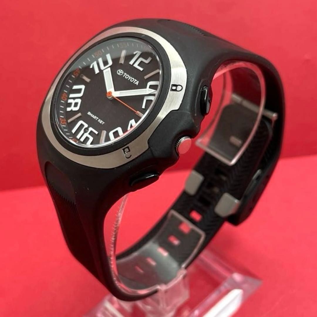 Toyota Smart Key Watch Citizen W831-S042950HST Quartz Solar Black Dial