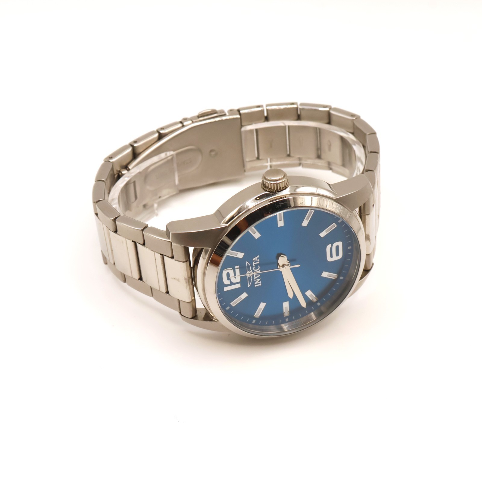 Invicta Celestial 48490 Stellar Mesh 43mm Blue Dial SS Mesh Bracelet Quartz