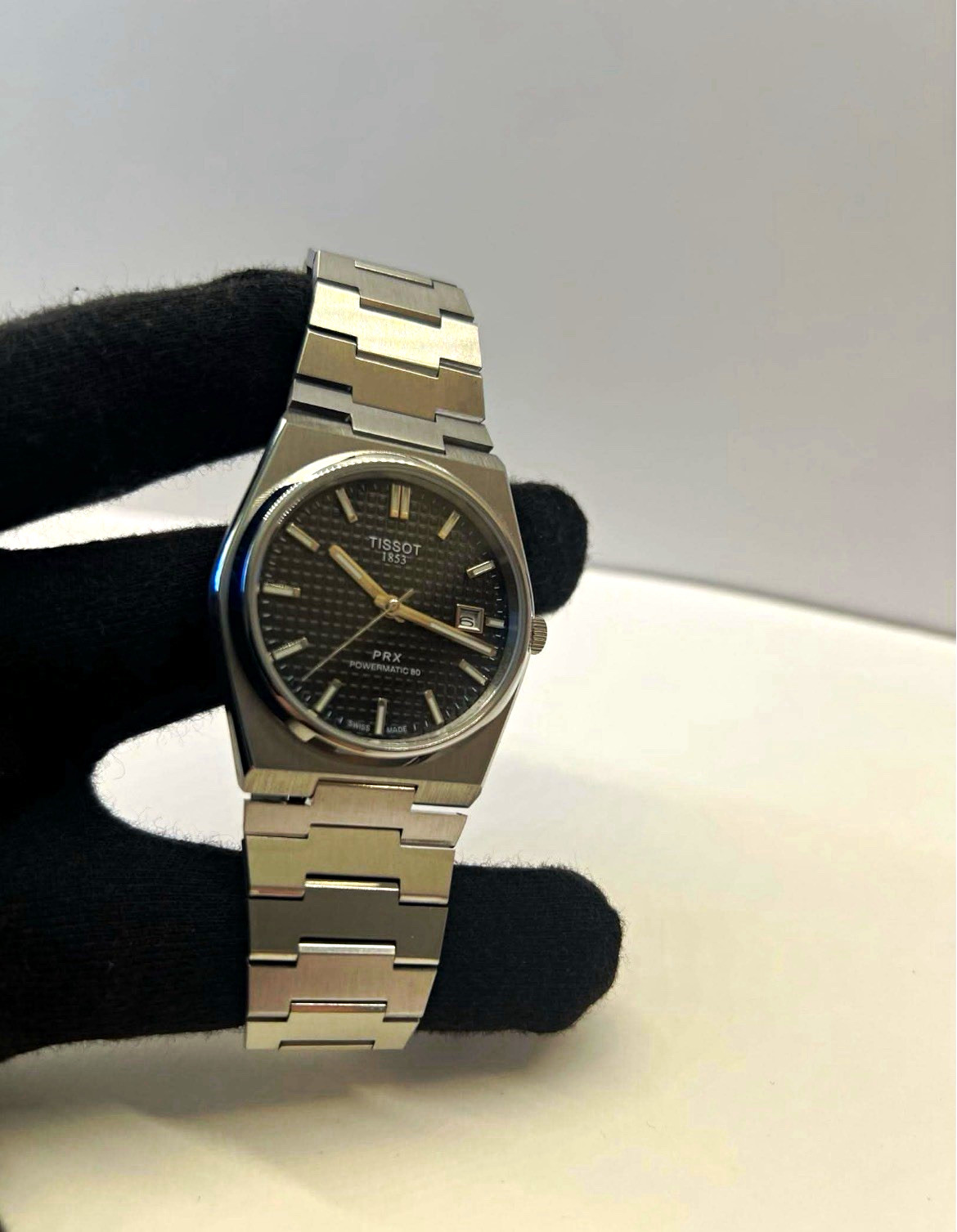 Tissot PRX Powermatic 80 Automatic Black Dial 40mm Swiss Watch