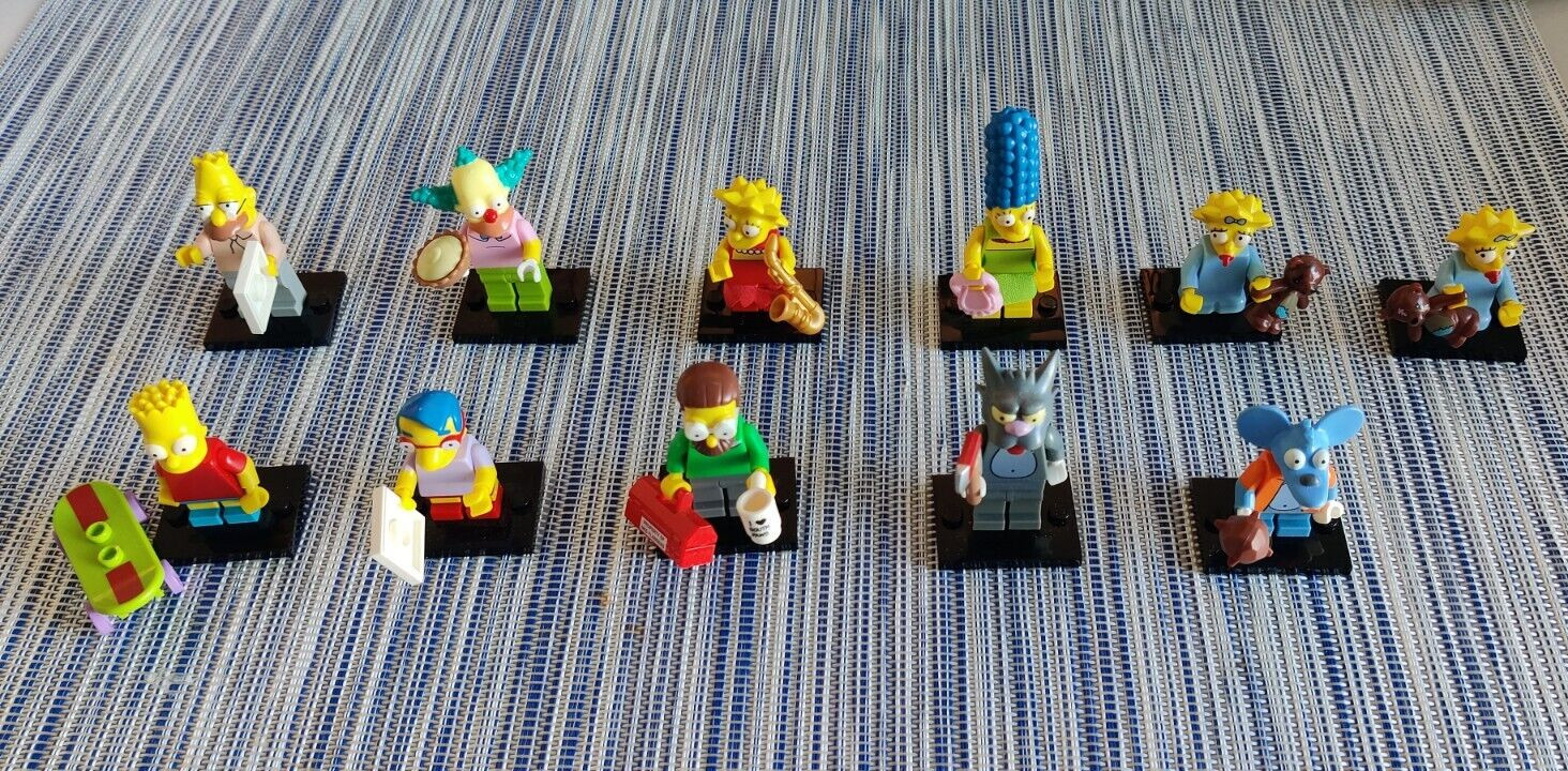 LEGO/MINI FIGS/THE SIMPSONS SERIES/UNIQUE CHARACTERS/$10 EACH YOU PICK!