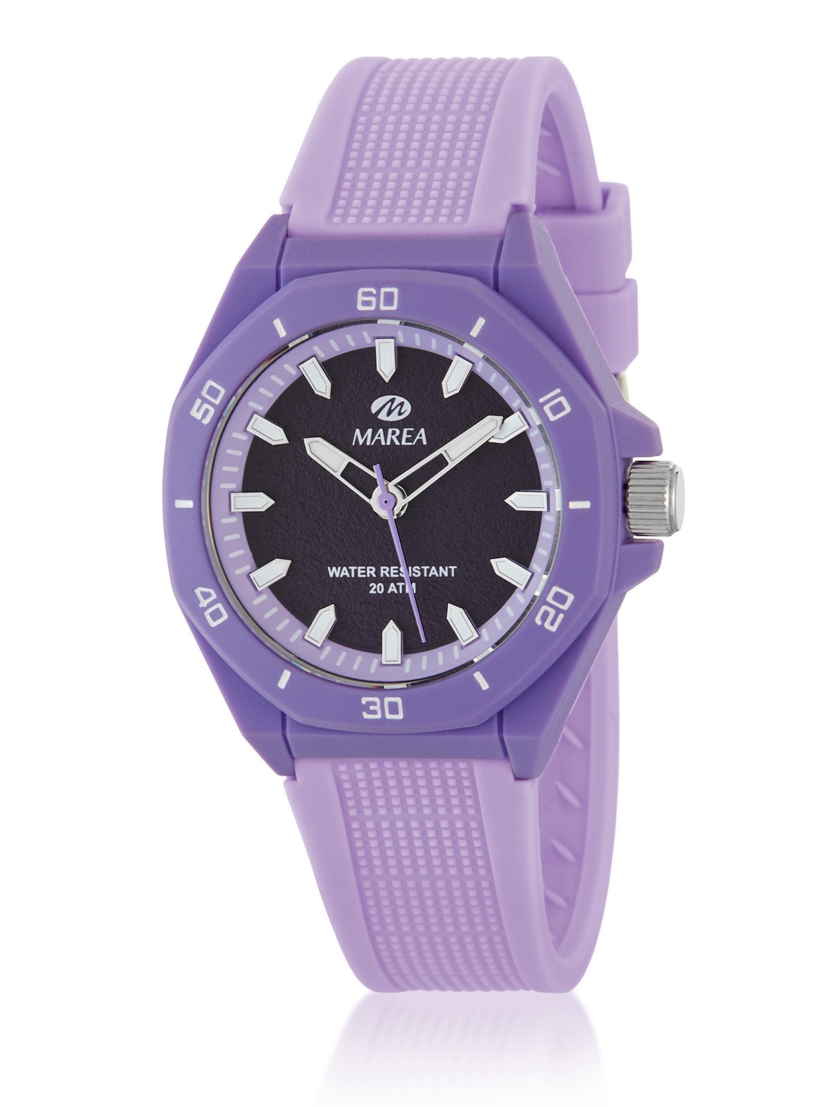 Women’s Purple Silicone Immersion Tide Watch B36379/2