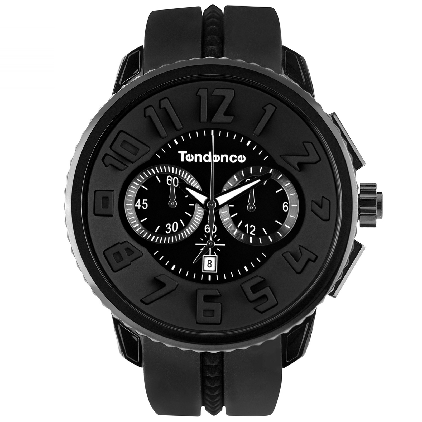TENDENCE GULLIVER ROUND CHRONO Men’s Black Quartz Ref. TG460010 Watch Brand