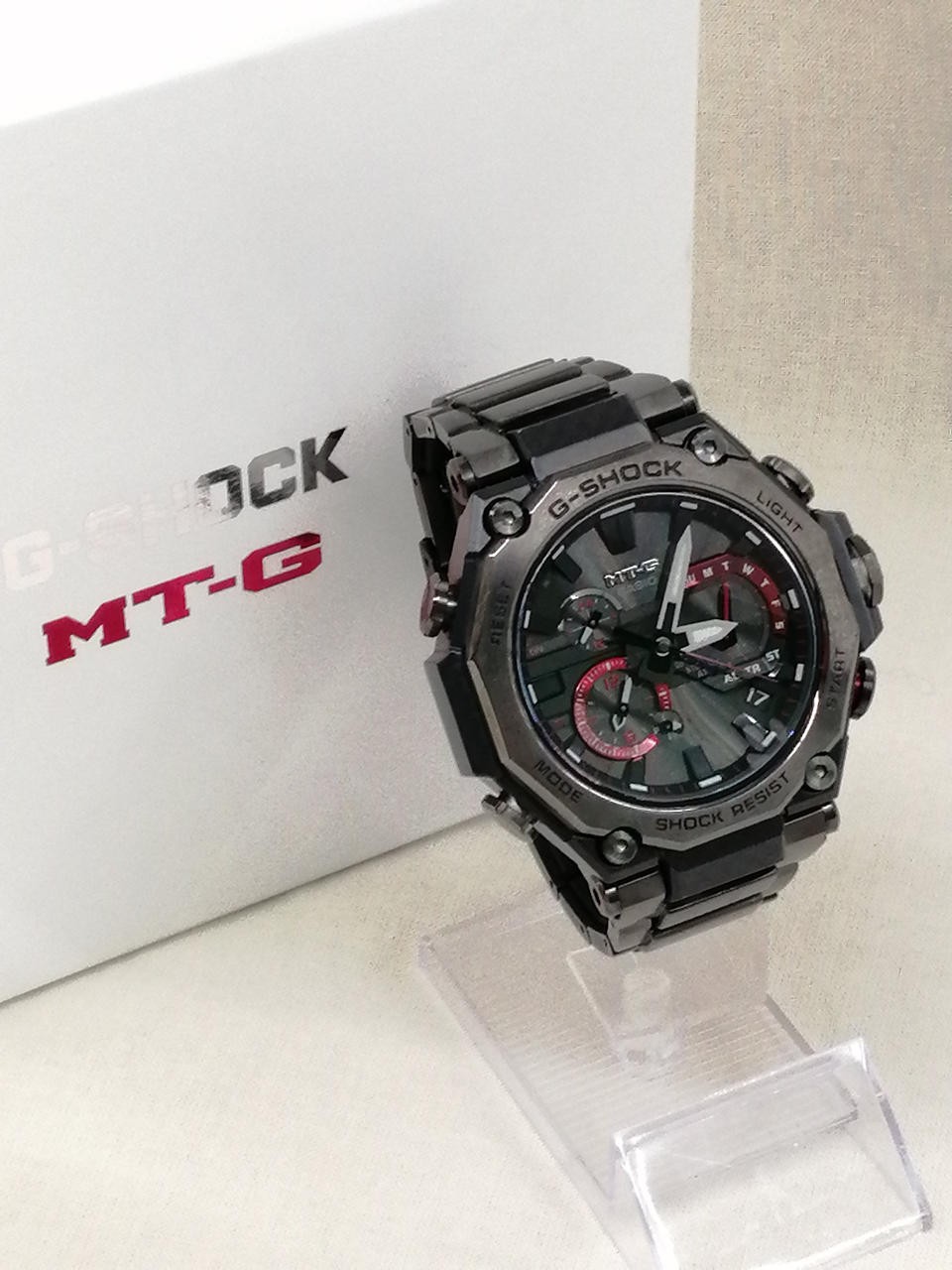 CASIO G-SHOCK MTG B2000 Black Solar Men Watch Auth Japan