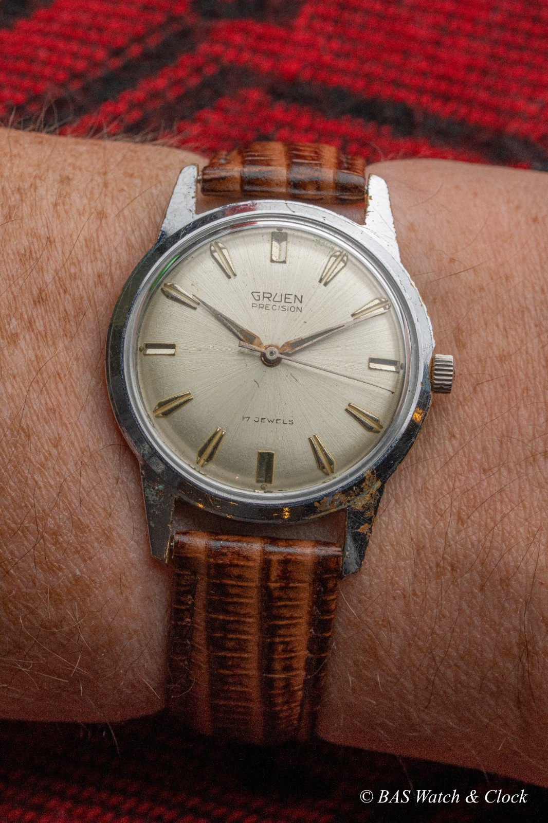Vintage Gruen Precision 510 Manual Wind 17J Cal. N510SS – Fully Serviced