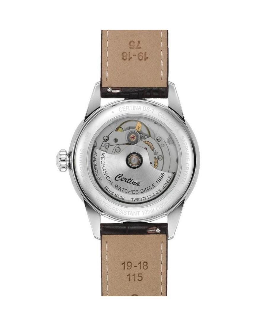 CERTINA Men Analog Automatic Casual Watch Classic Dress Green Dial Waterproof Ro