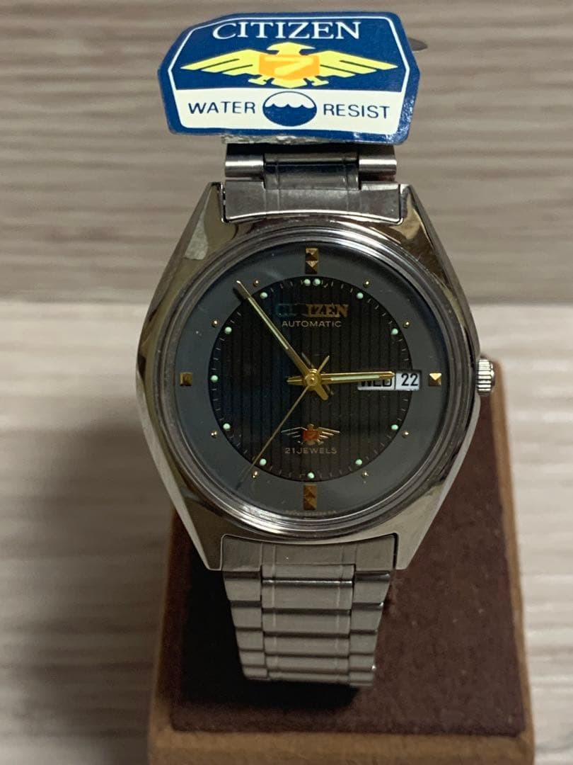 CITIZEN 4 R12845 Eagle 7 Automatic 21 Jewels Transparent Case
