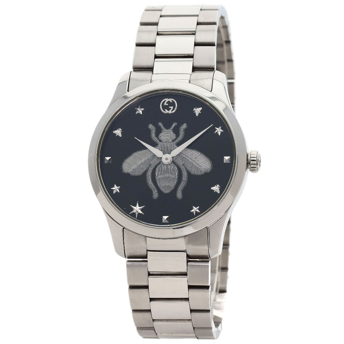 GUCCI G Timeless Bee Watches 126.4 Stainless Steel/Stainless Steel mens