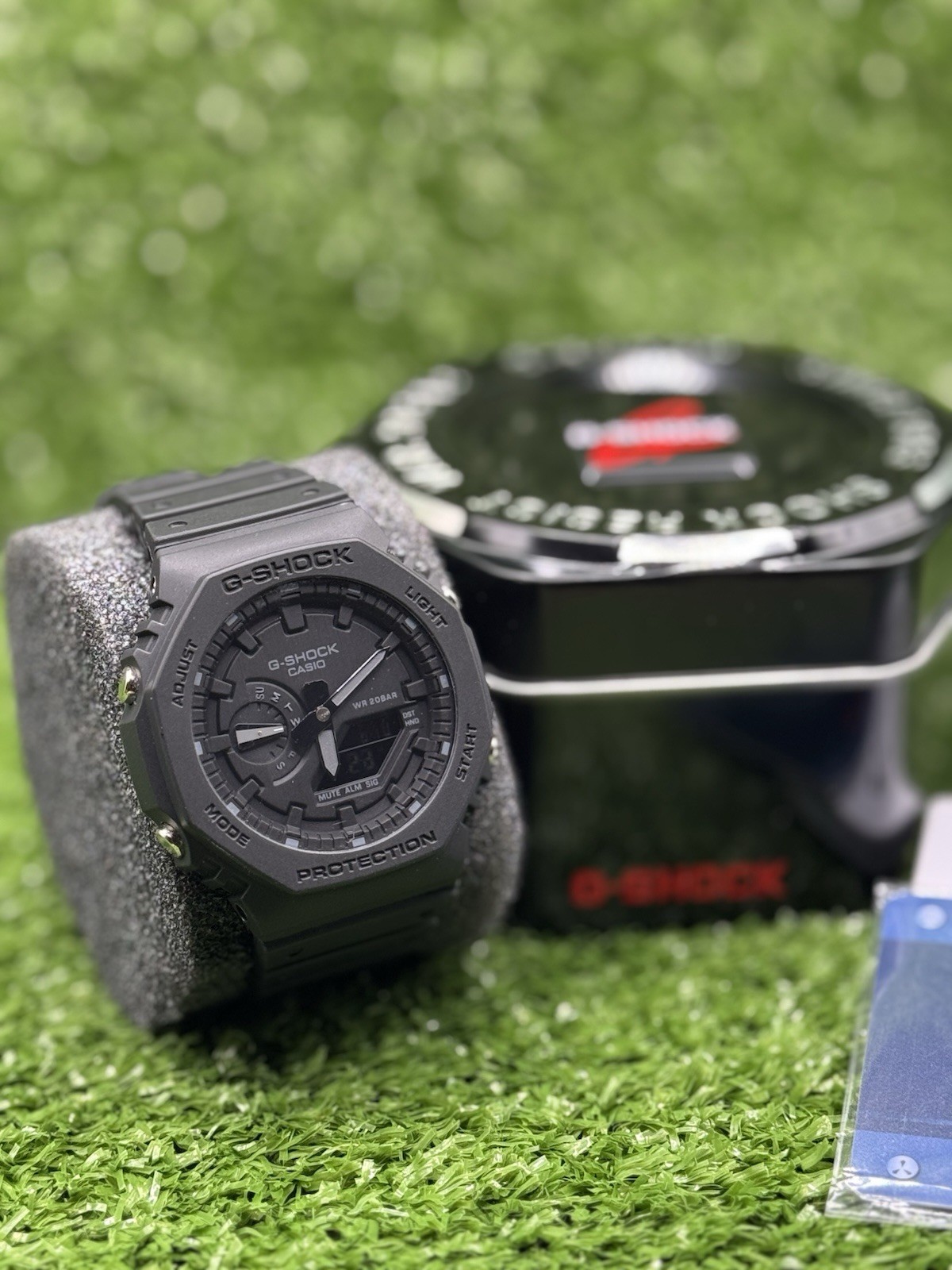 Casio GA-2100 G-Shock Men’s Classic Analog Fashion Watch, Black,