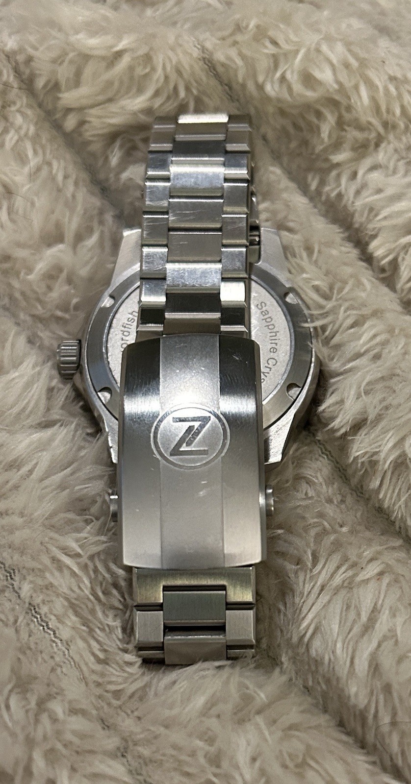 Zelos Swordfish 40 Automatic Diver Watch Ember Orange Dial 40mm