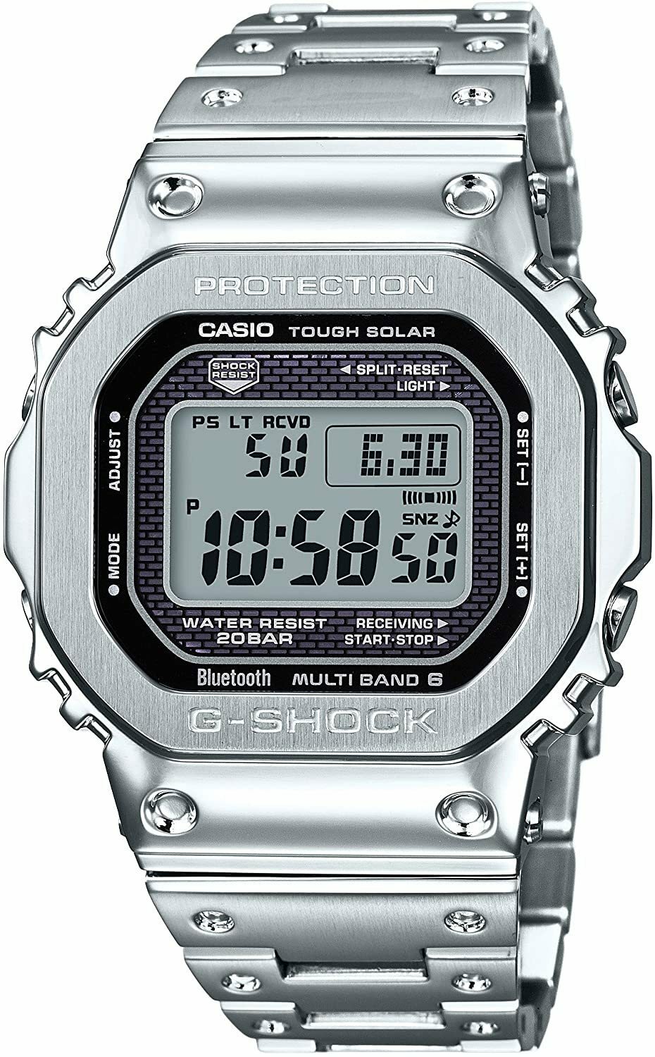 CASIO G-SHOCK GMW-B5000D-1JF Solar Radio men Watch Bluetooth New in Box
