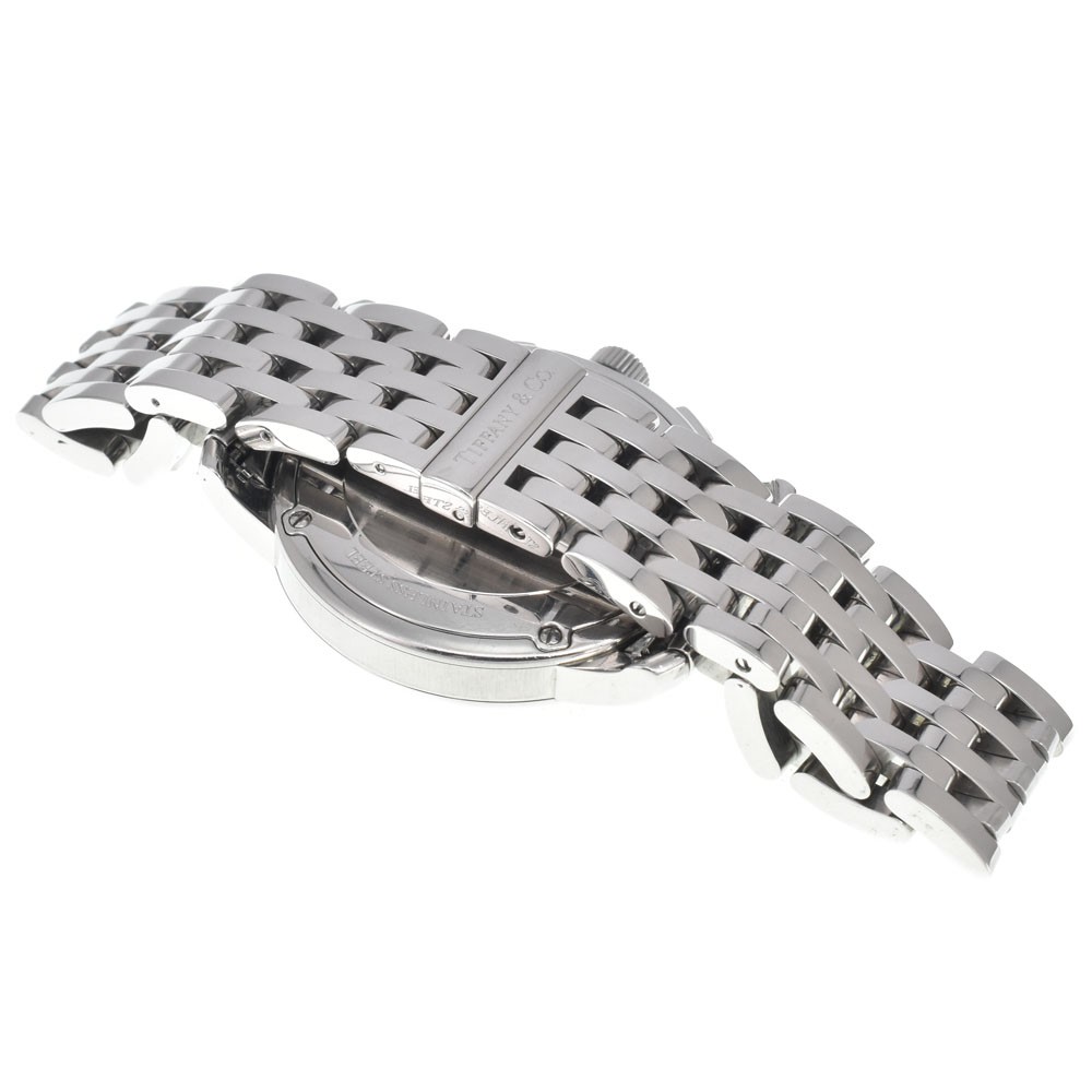 TIFFANY&Co. Mark round Chronograph Silver Dial Quartz Men’s Watch D#146449