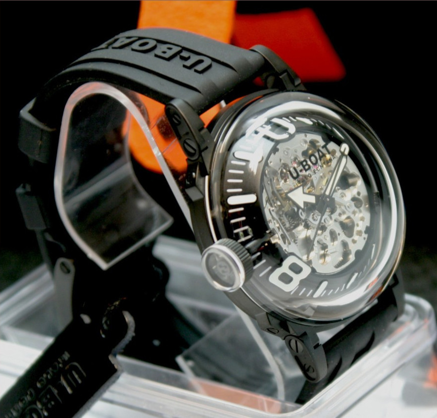 U-Boat U-65 Automatic 44mm 5atm Ref.: 3349 Black Unworn