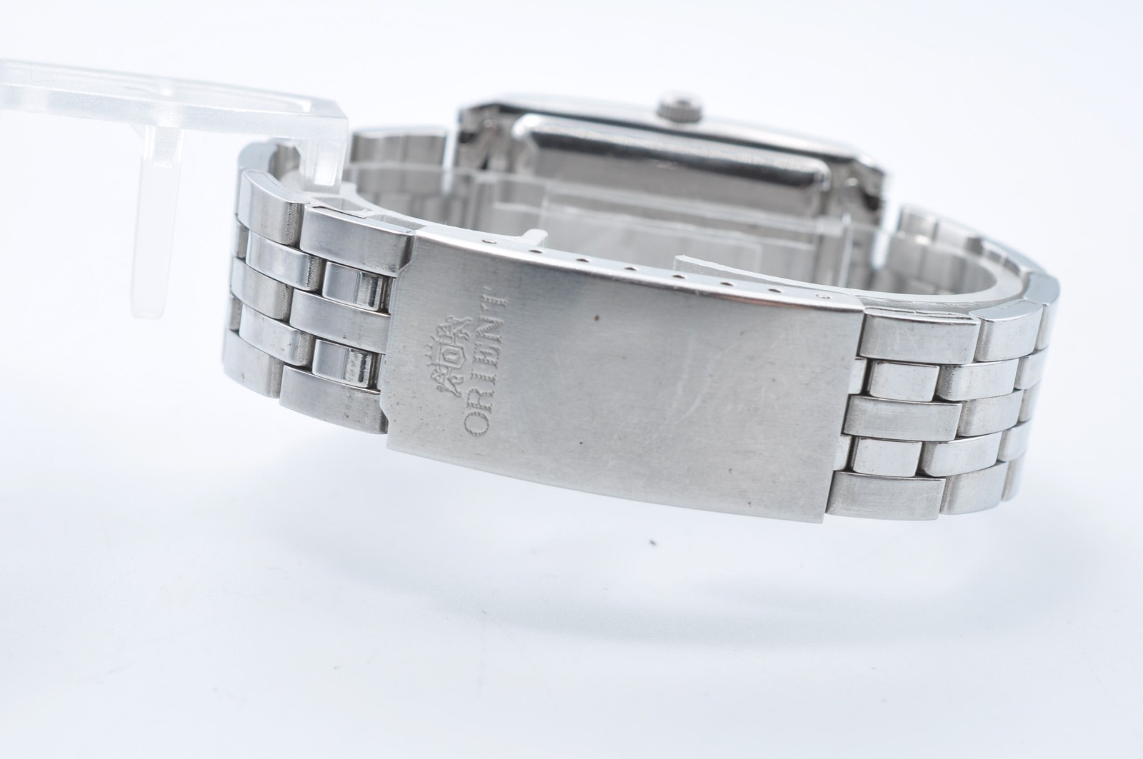ORIENT NQAA-C0 Three Star AT Automatic Day Date Watch Men’s Square w-1070