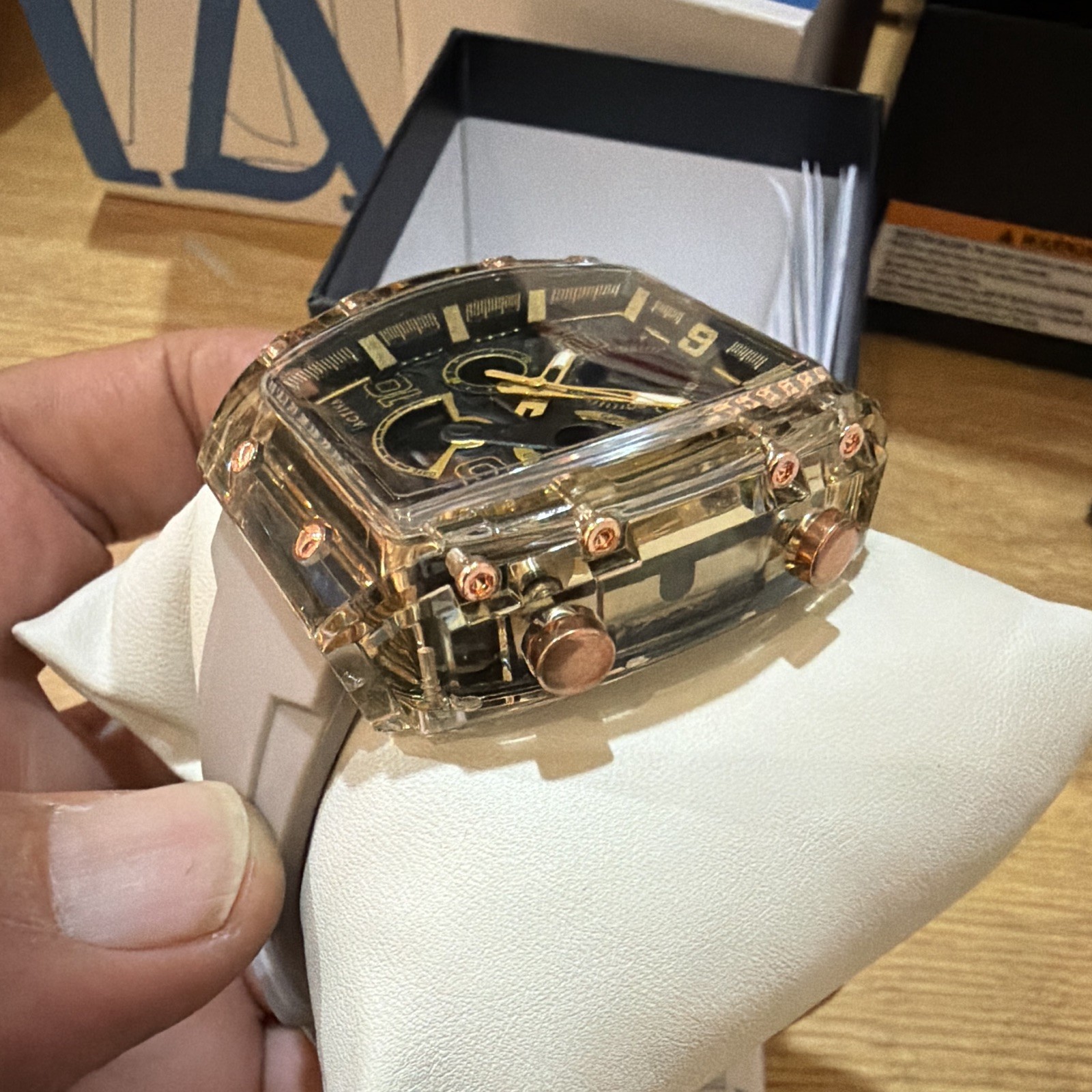Activa X Invicta Digital Essentials Men’s Watch -.45mm Apricot ACW8109-007