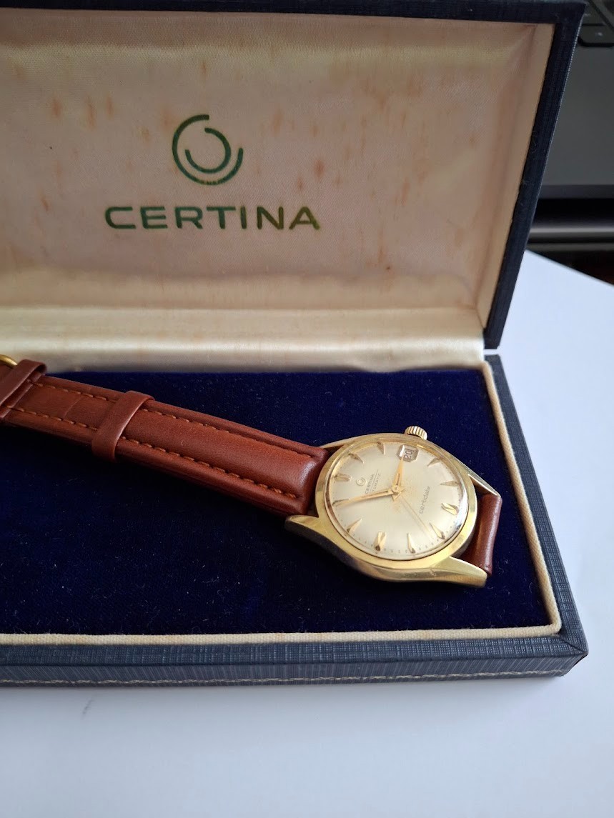 Certina automatic “Certidate” vintage 1960s watch