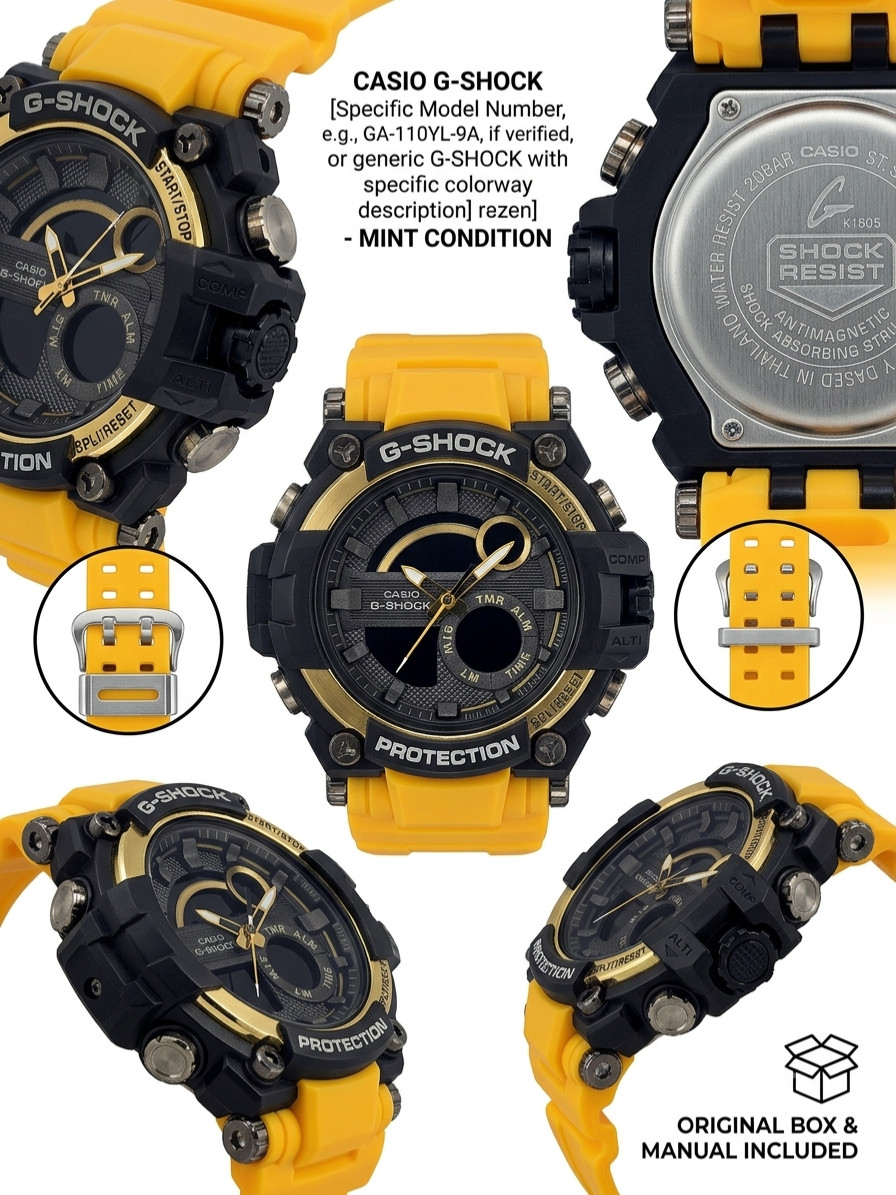 Casio G-Shock Gk-1605 Heavy-Duty Industrial Style Analog Digital Men’s Watch
