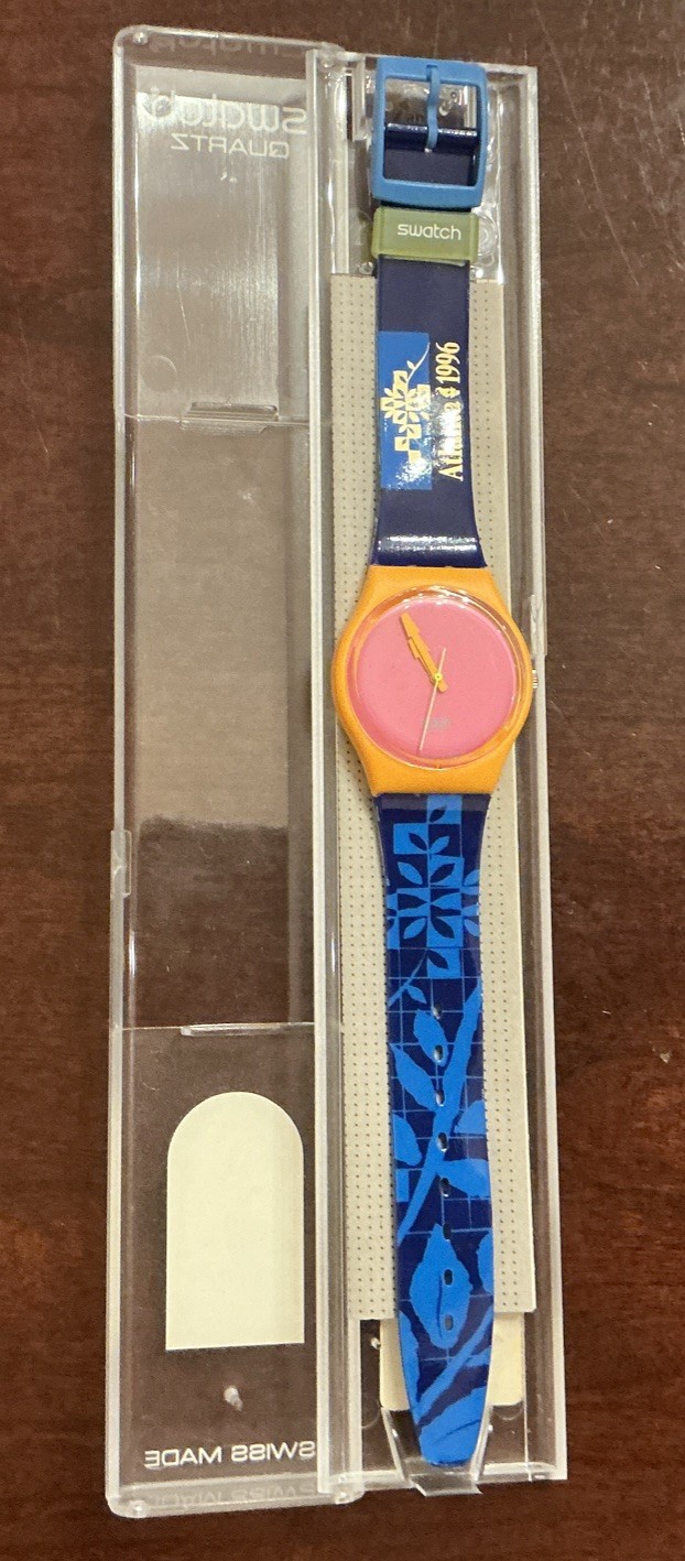 Swatch Atlanta Staff 1996 Olympic Games GO100C-Rare-Limited