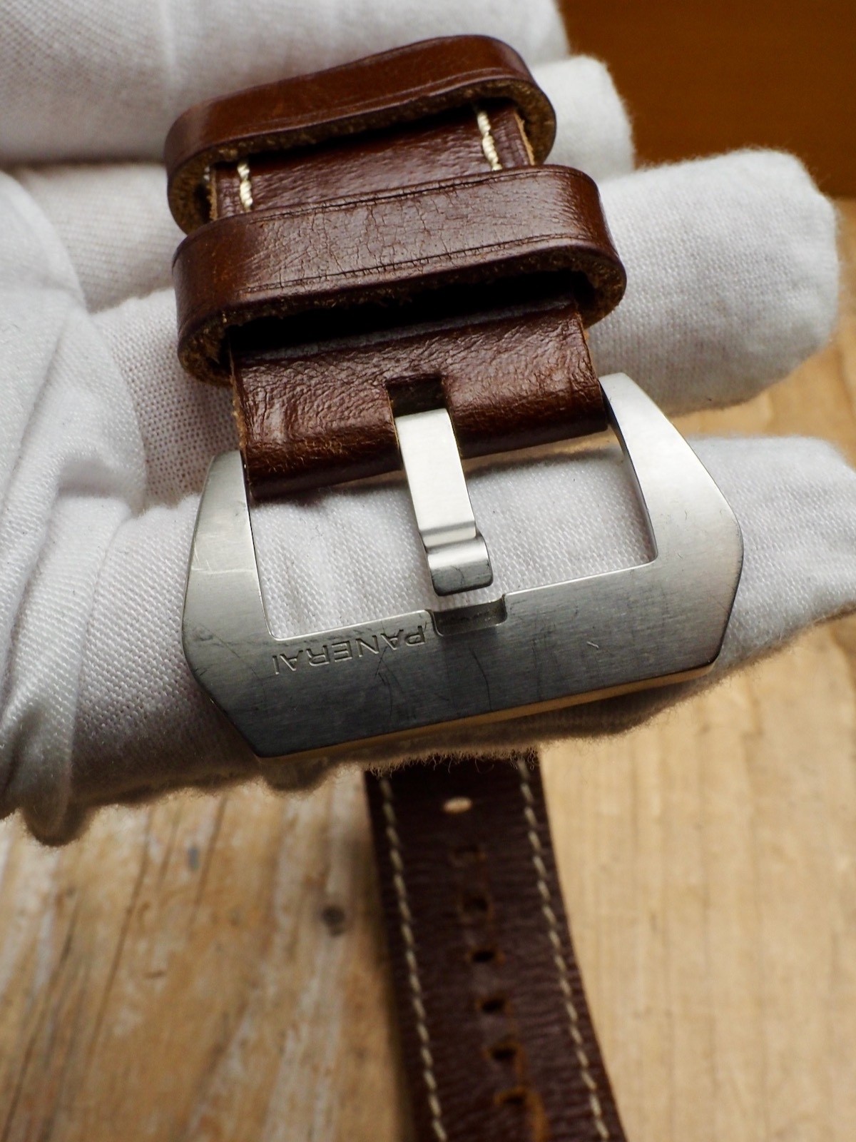 Panerai Luminor 47 Pam00372 Plexi Crystal P Serial 95% LNIB UNPOLISHED Case!