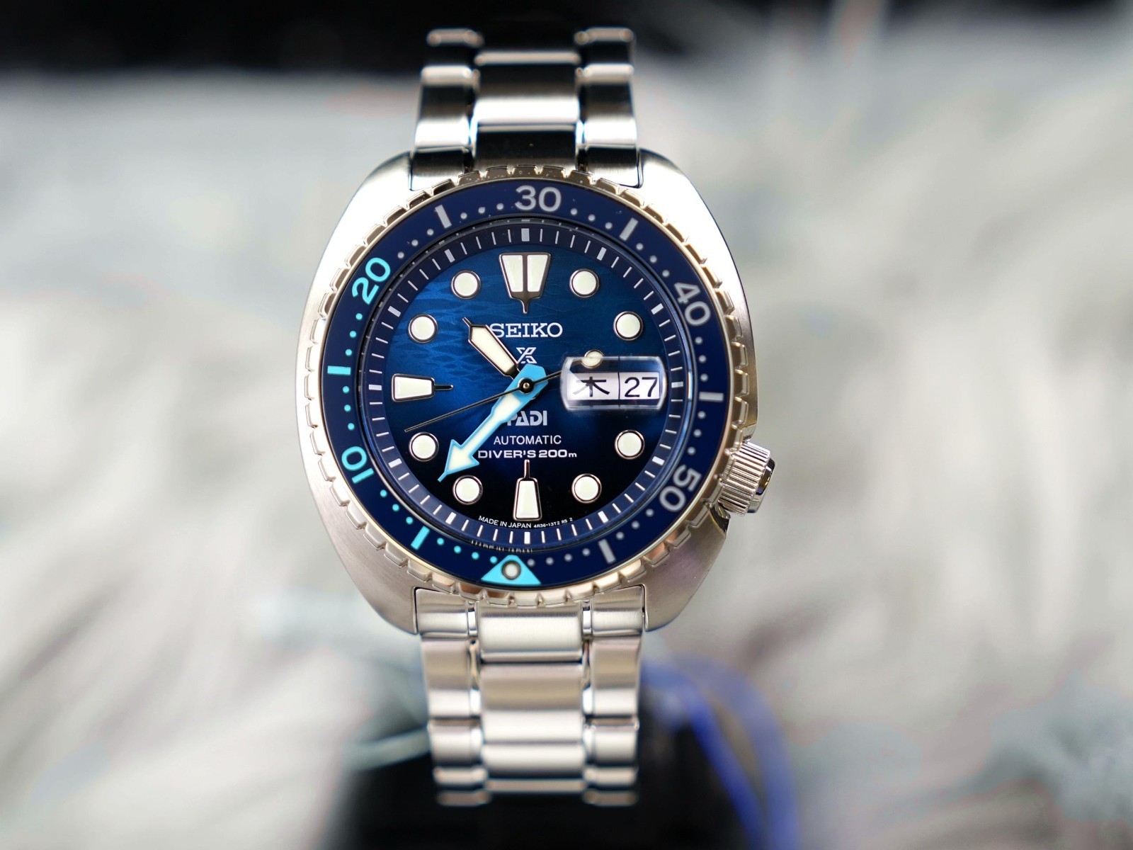 NEW Seiko Prospex King Turtle PADI Special Edition Automatic Diver 200M SBDY125