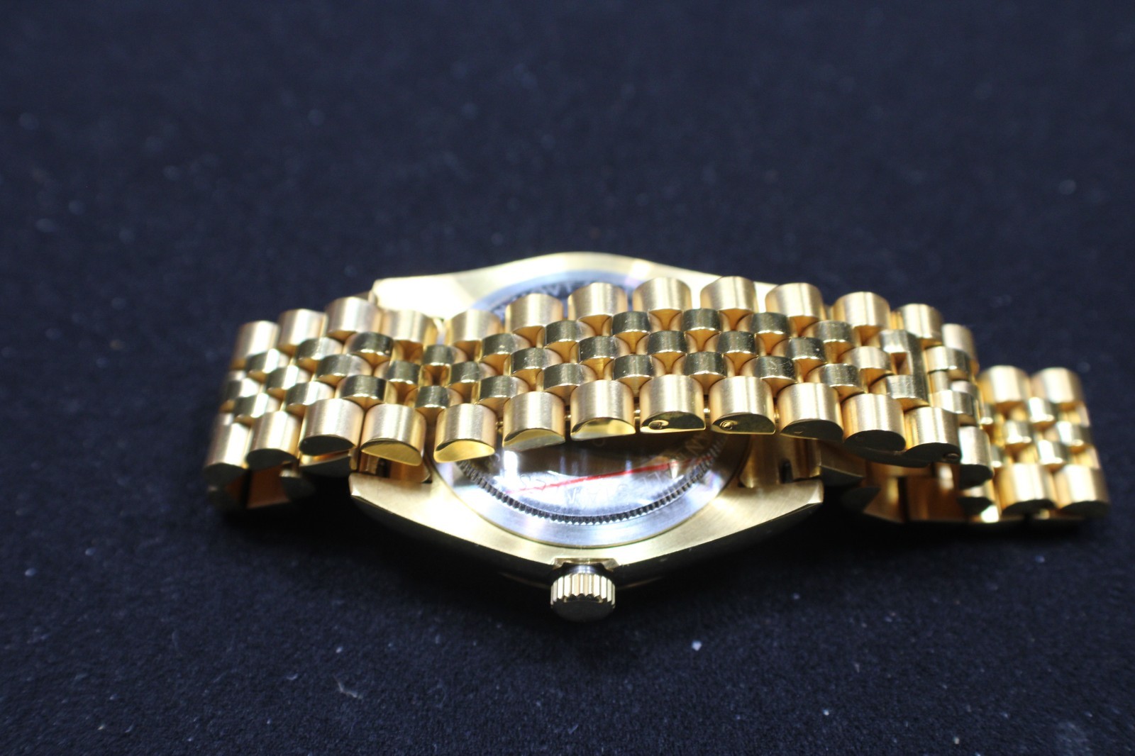 A Accutime Automatic Gold Tone Men’s Stainless Steel Wristwatch with Box