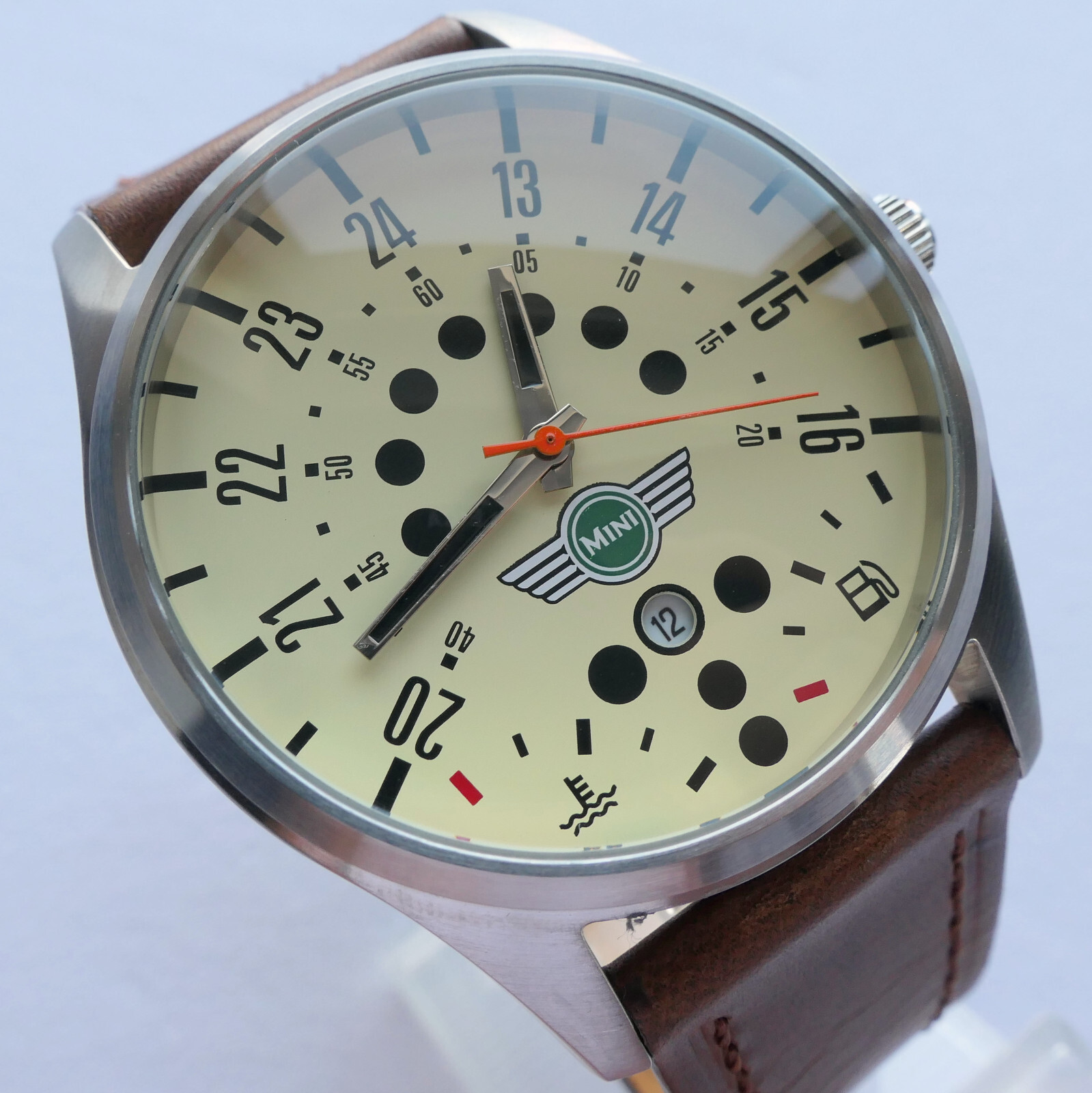 Mini John S Cooper Works JCW Speedometer Racing Classic Retro Sport Design Watch