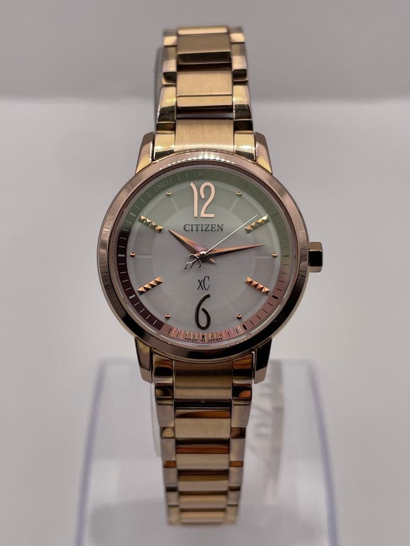 [Radio-controlled solar powered] Citizen Cross Sea Ladies Watch H030-T016049
