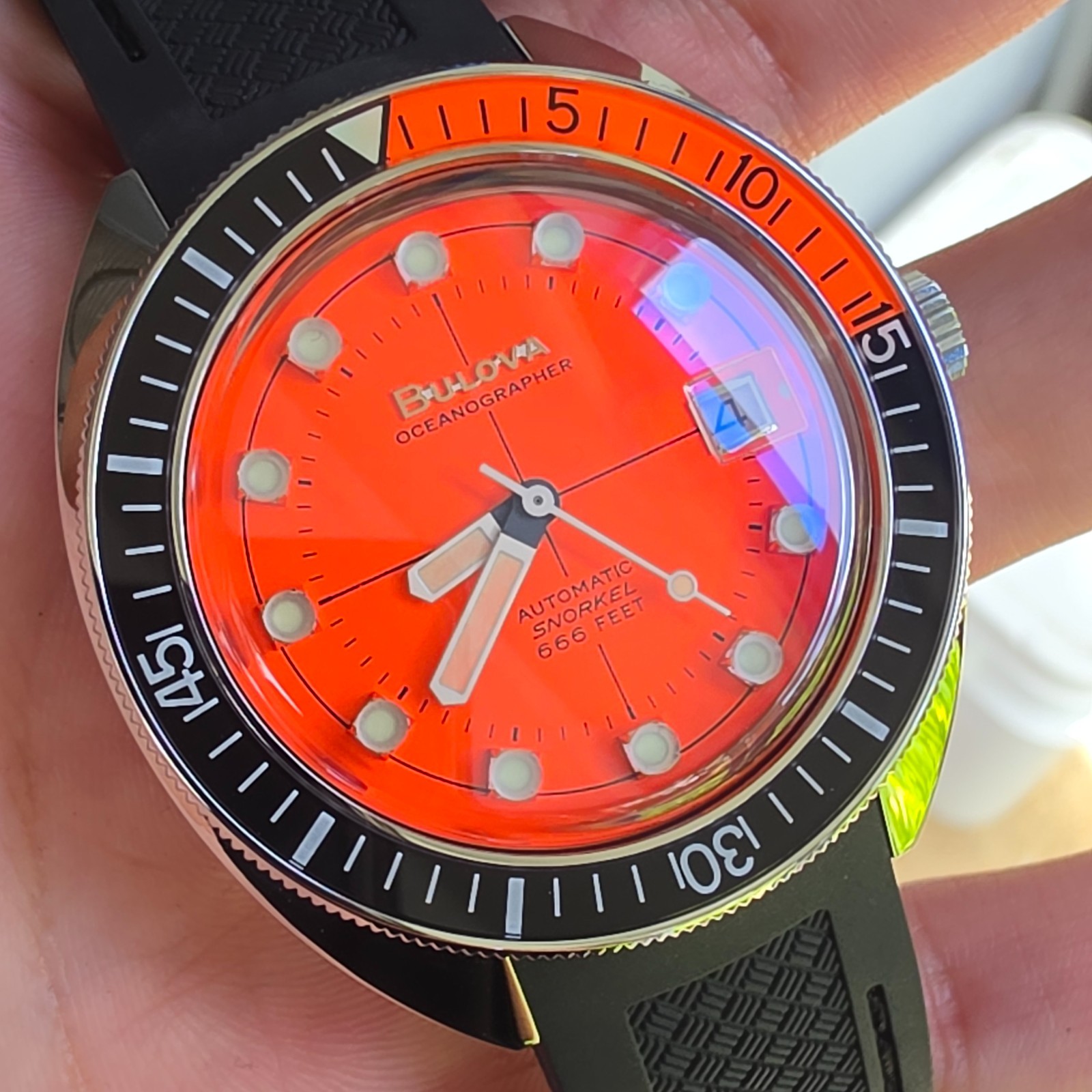 Bulova Devil Diver Oceanographer / Archive Series 666FEET 96B350 41mm