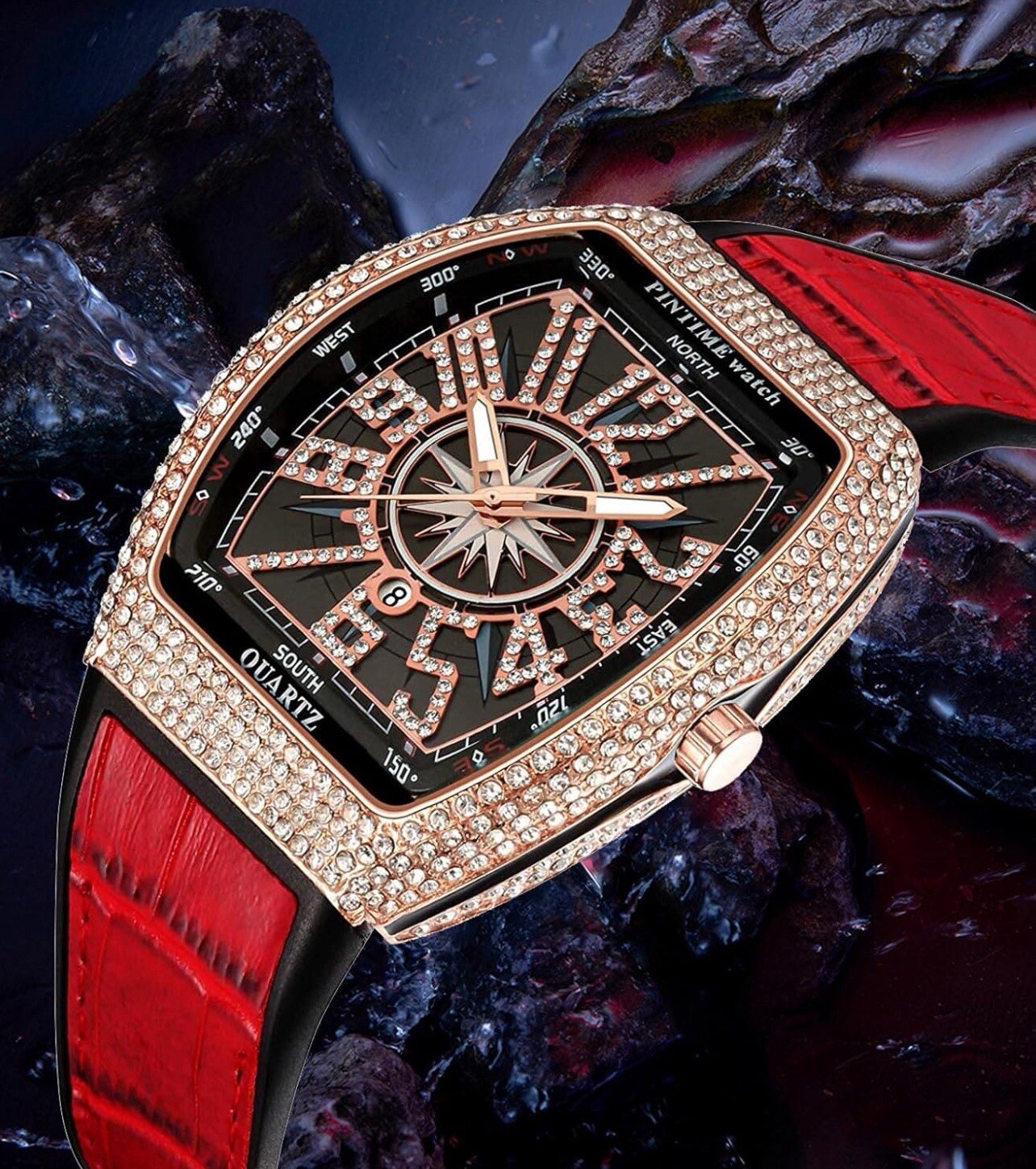 Luxury Watch Red Zone | Iced Out